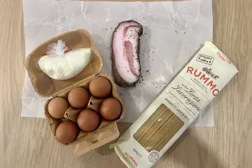 Homemade Carbonara