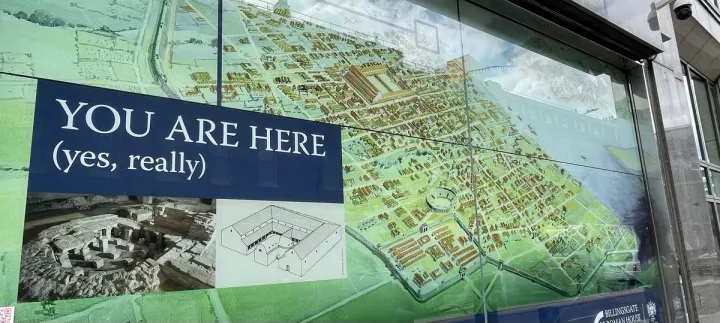You are here