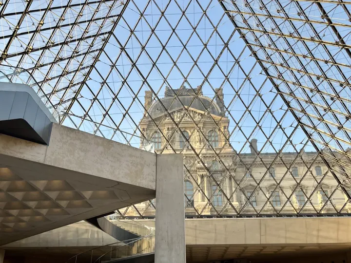 Louvre from the inside